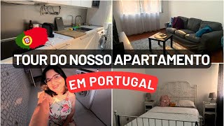 TOUR DO NOSSO APARTAMENTO EM PORTUGAL 🇵🇹🏠✨ QUANTO PAGAMOS 💶 [upl. by Nilac821]