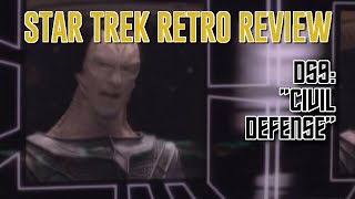 Star Trek Retro Review quotCivil Defensequot DS9  Bottle Episodes [upl. by Nivel582]