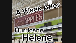 Grocery Shortages  A Week after Hurricane Helene [upl. by Orna]