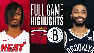 HEAT at NETS  FULL GAME HIGHLIGHTS  January 15 2024 [upl. by Edie]