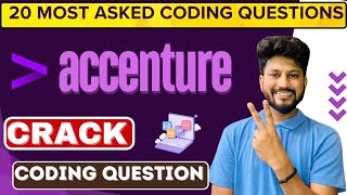 Accenture coding questions 2024  Most Asked Coding Questions in Accenture [upl. by Mort]