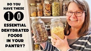 10 Essential Dehydrated Foods You Need in Your Pantry [upl. by Nakeber581]