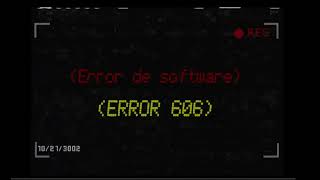 Camara interrumpida por Error 606 proyecto de prueba  Beta [upl. by Colas]
