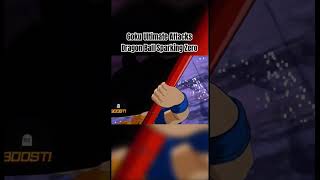 Goku Ultimate Attacks dragonballsparkingzero dbsz [upl. by Yruy]