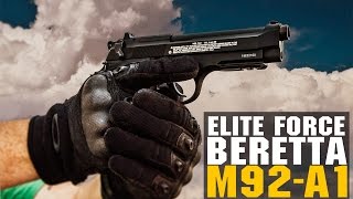 Elite Force Beretta M92A1 Airsoft CO2 Pistol Overview  FULL AUTO  Airsoft GI [upl. by Dayle]