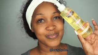 3STEP TO CLEAN SKIN DOUBLE CLEANSING USING OILDEE KAMAU [upl. by Mohorva]