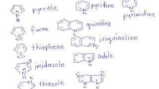 132 Heterocyclic Aromatic Compounds Pyrrole Pyridine amp Other Heterocyclics [upl. by Terchie]