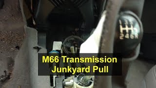 Information on pulling a M66 FWD transmission from a Volvo S40  VOTD [upl. by Aiclid]