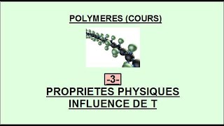 Polymères  Partie 3 [upl. by Peltz463]