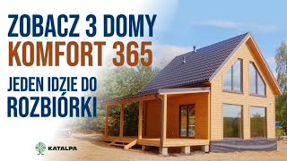 Zobacz 3 domy całoroczne z serii KOMFORT 365 Jeden z nich niedługo będzie rozebrany katalpa [upl. by Yar]