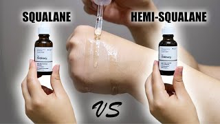 THE ORDINARY SQUALANE VS HEMISQUALANE OIL  Which One Is Better Squalane Fully Explained [upl. by Hamil188]