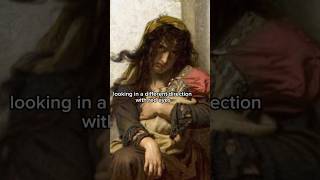 The Lunatic of Etretat 1871 by Hugues Merle art arthistory shorts [upl. by Rellek]