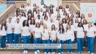 Angelina College celebrates 62 new nurses [upl. by Nyberg]