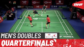 BWF Thomas Cup  GideonSukamuljo INA vs ChiaSoh MAS  QF [upl. by Nawed]