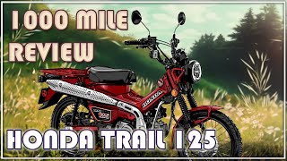 Honda Trail 125 1000 Mile Review [upl. by Knobloch]