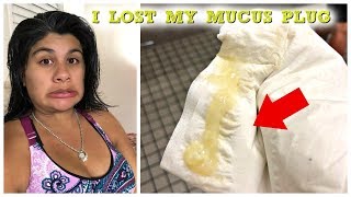 What Does A Mucus Plug Look Like  37 Weeks Pregnant  I LOST MY MUCUS PLUG [upl. by Kolb]