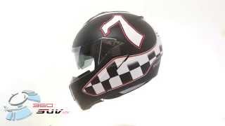 CMS Helmets SUV GT café racer 360º [upl. by Aitel]