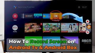 How To Record Screen on Android Tv amp Android Box [upl. by Inoy]