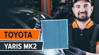 Hoe een interieurfilter vervangen op een TOYOTA YARIS Mk2 HANDLEIDING AUTODOC [upl. by Alil]