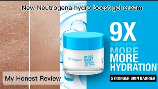 New Neutrogena hydro boost gel cream review neutrogena facecare hydratedskin skincare [upl. by Aro]