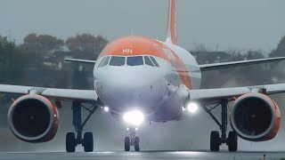 ✈ CLOSE UP EasyJet A320NEO GUZHH Take Off From London Southend Airport [upl. by Nagle]