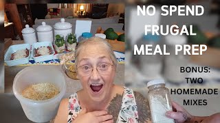 FRUGAL Meal Prep Using What was on Hand DELICIOUS No Waste Meals [upl. by Brittni]