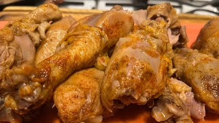 Best Ever CrockPot Chicken Drumsticks  Easy Crockpot Chicken Pot Chicken Recipe [upl. by Niltiak]