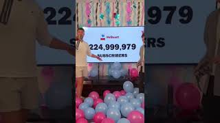 Mr beast subscriber countdown ll shortsvideo ytshorts [upl. by Babcock]