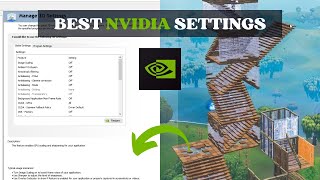 BEST Nvidia Control Panel Settings for Fortnite and Quick FPS Boost 2024 [upl. by Ydurt]