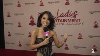 Becky G  25a Entrega Anual del LatinGRAMMY [upl. by Aelaza116]