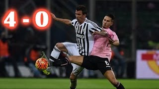 Juventus vs Palermo 40  Alls Goals amp Highlights  Piccinini Serie A 2016 [upl. by Otreblif]