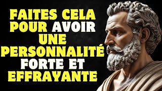 10 signes qui montrent que vous avez une personnalité forte et intimidante  Stoïcisme [upl. by Bocock498]