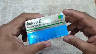 Indrop D injection use in Urdumubeenhealthtv9977 Vitamin d injection use in UrduIndrop D capsule [upl. by Nove]