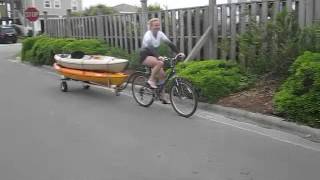 Bike Kayak Trailer [upl. by Aryn]