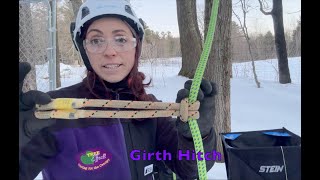 How to tie a Girth Hitch [upl. by Fiester602]