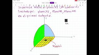 142 Integrales dobles y volumen [upl. by Corel]