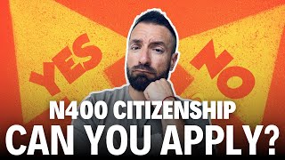 Can I file N400 Citizenship application with a pending I751 petition [upl. by Jerrilee]