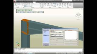 Autodesk Advance Steel  Einen Rahmeneckenanschluss erstellen [upl. by Akeylah533]