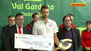 Die Highlights vom ATP Challenger in Gröden [upl. by Nyrhtac]