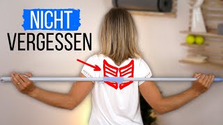 Der SCHMERZ Muskel des oberen Rückens Verstehen und LÖSEN [upl. by Aihseyt454]