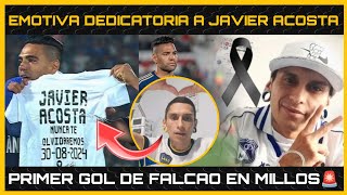 😔 ASÍ FUE el PRIMER GOL de FALCAO en MILLONARIOS y su DEDICATORIA a JAVIER ACOSTA [upl. by Oxley]