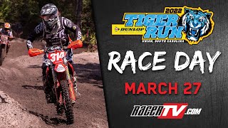 2022 GNCC Live Round 4  Dunlop Tiger Run Bikes [upl. by Rehpotsrhc]