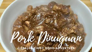 Pork Dinuguan  Panlasang Pinoy [upl. by Netsirc130]