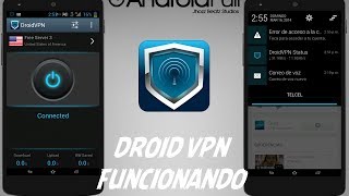 Droid Vpn Funcionando 160314 Todas Las Regiones ANDROID FULL [upl. by Anse]