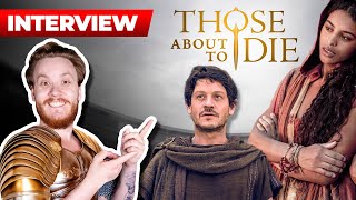 Iwan Rheon amp Sara Martins INTERVIEW  Those About To Die Prime Video [upl. by Terri488]