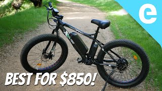 Ecotric 500W fat tire ebike review 850 and not bad [upl. by Ehcor253]