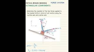 Statics 1 Rigid Bodies  Problem 1 [upl. by Aicital832]