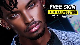 LeLUTka Evolution  BOM Tutorial  Alphas and Skin  Second Life  FREE hair [upl. by Hendren]