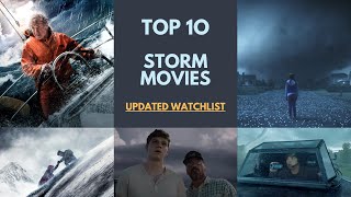 Top 10 Best Storm Movies  Hurricane and Tornado Movies  Updated Watchlist [upl. by Madra]