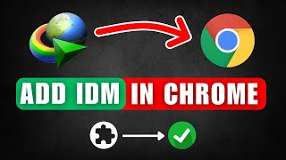 How To Add IDM Extension In Google Chrome 2024  Quick amp Easy [upl. by Adnuahsor]